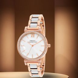French Connection Women Stainless Steel Bracelet Style Analogue Watch FCB15RTM-picture-37
