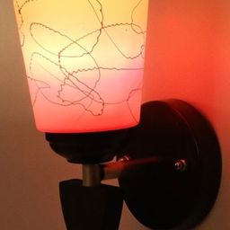 1ST TIME Pink & White Solid Glass Traditional Cylinder Wall Lamps Wall Lamps-picture-3