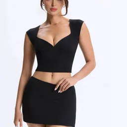 WANQUILA Sweetheart Neck Crop Top-picture-45
