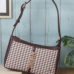 Metro Textured PU Oversized Structured Hobo Bag with Quilted-9