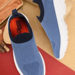 Killer Men Woven Design Slip-On Sneakers-image-120