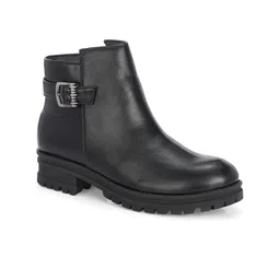 GARDIN Women Platform-Heeled Round Toe Ankle Boots-image-35