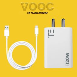REALFIT 120 W SuperVOOC 6 A Wall Charger for Mobile with Detachable Cable-image-28