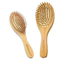 OROSSENTIALS Set Of 2 Wooden Hair Brush-16