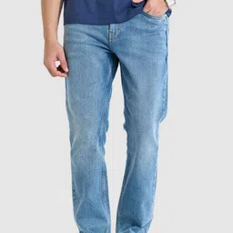Snitch Men Light Blue Regular Fit Jeans-image-43