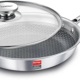 Tri-Ply Hexamagic Fry Pan 24 cm diameter with Lid 1.7 L capacity-image-48