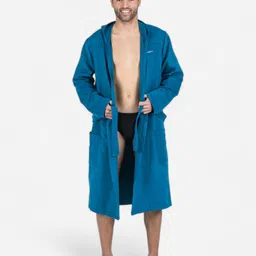 Nabaiji By Decathlon Bath Robe With Hood-image-2
