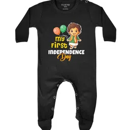 FFLIRTYGO Infants Kids Independence Day Printed Round Neck Cotton Romper-image-52