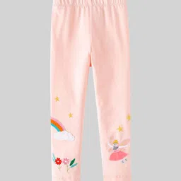 INCLUD Girls Fairy Embroidered Ankle Length Leggings-picture-56