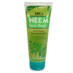 SBL Set Of 2 Neem Face Wash With Tea Tree Oil - 100 ml Each image 2