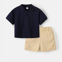 LULU & SKY Boys T-shirt with Shorts-image-75
