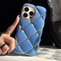 Luxury Kase Geometric Printed iPhone 15 Pro Max Back Case Mobile Accessories-19