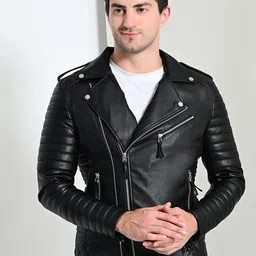 TBOJ Men Lightweight Biker Jacket-picture-54