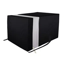 The Furnishing Tree Black Plastic Air Conditioner Cover-25