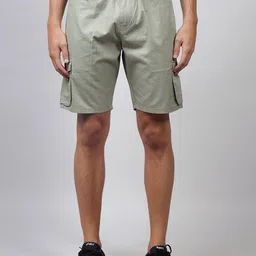 HAUWER Men Printed Outdoor Cargo Shorts with e-Dry Technology Technology-image-54