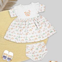 Awbabie Print A-Line Dress-image-11