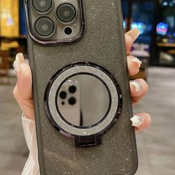 Luxury Kase Quirky iPhone 16 Pro Magnetic Stand Shockproof Back Case-picture-2