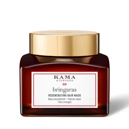 KAMA AYURVEDA Bringaras Regenerating Hair Mask for Balanced Scalp & Shiny Hair - 200 ml-picture-8