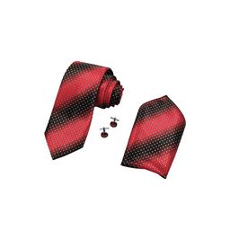 RARE COMBEE GROUP Men Accessory Gift Set of Necktie with Pocket Square & Cufflinks-image-46