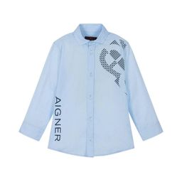 AIGNER Boys Comfort Printed Cotton Casual Shirt-image-56