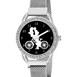 Miss Perfect Unisex Printed Dial & Bracelet Style Straps Analogue Watch DF84-picture-45