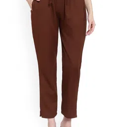 Alakh Creation Women Regular Fit Easy Wash Trousers-image-36