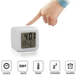 bbd kitchen shop Digital White Clock image 3