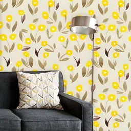 ArtzFolio Printed UV-Resistant Anti-Bacterial Watercolour Floral Pattern Peel & Stick Wallpaper-image-79