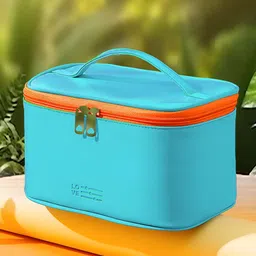 Aura Blue Set of 1 Water Resistant Makeup Organiser Organisers-53