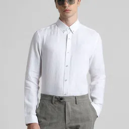 Jack & Jones Men Slim Fit Opaque Casual Shirt-picture-36