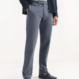 RARE RABBIT Men Regular Fit Mid-Rise Formal Trousers-picture-20