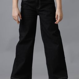 UNDER FOURTEEN ONLY Girls Regular Fit Mid-Rise Jeans-image-55