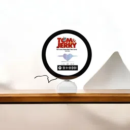 Anikmart White & Black 1 Pieces Plastic Table Photo Frames-image-96