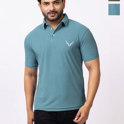 BUFFARO Men Polo Collar T-shirt-image-76