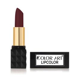 Color Art Glossy Matte Long-Lasting Lipstick - 4 g - C110 Light Maroon-image-88