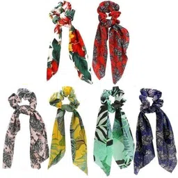 SZN Women Set of 6 Ponytail Holders-44