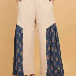 SiaVira Women Solid Regular Fit Trousers-image-36