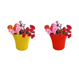 Small Sunshine Planter Pot for Indoor & Outdoor Plants-57