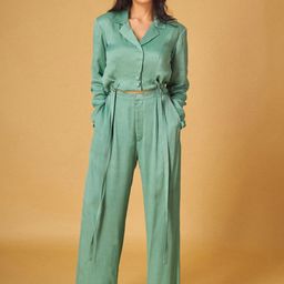 Maisolos Lapel Collar Blazer with Trousers-image-60