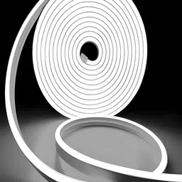 KAVYARA White Rope Shape Neon String Lights-42