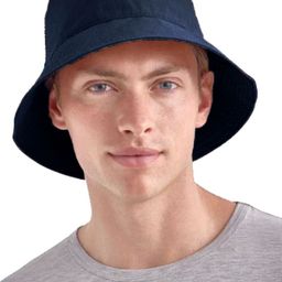 Infispace Men Navy Blue Solid Sun Hat-image-75