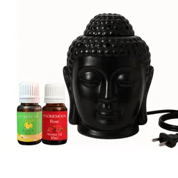 Pookiemoon Buddha Diffuser with Lemon and Rose Oils 10ml Each-57