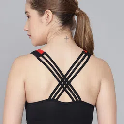EFFECTINN Colourblocked Bra Full Coverage Lightly Padded image 4