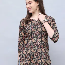 Roly Poly Sweetheart Neck Printed Ethnic Tunic-picture-10