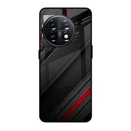QRIOH Abstract Printed OnePlus 11 5G Back Case Mobile Accessories-picture-45