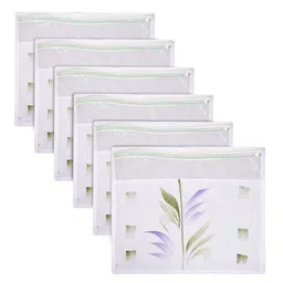 Kuber Industries White Set of 6 Regular Multi-Utility Organisers-11