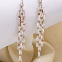 Bohey by KARATCART Contemporary Drop Earrings-19