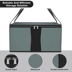 Kuber Industries Grey Set of 4 Regular Drawer Organiser Organisers image 3