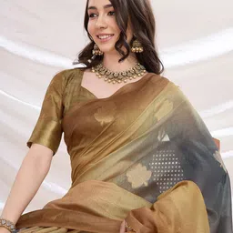 Mantrotsav Ombre Zari Saree-picture-10