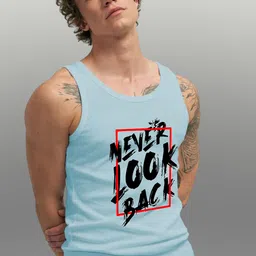 Uniplanet store Printed Scoop Neck Gym Vest UVM-NVR-LUK-BCK-SKBL-S-image-62